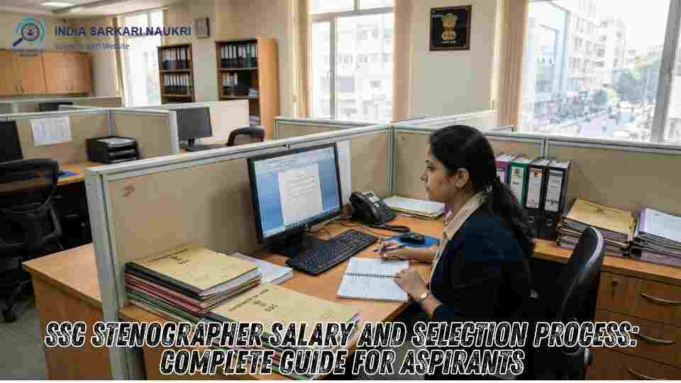 SSC Stenographer Salary and Selection Process: Complete Guide for Aspirants